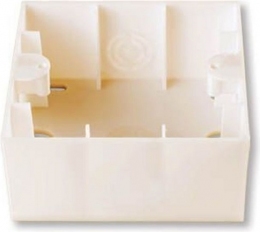 Коробка для наружного монтажа  (Глубокая) Karre Крем