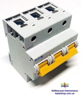 Автоматический выключатель 3-полюс. PLHT-C25/3 Moeller-EATON ((CD))(248034-)3/25