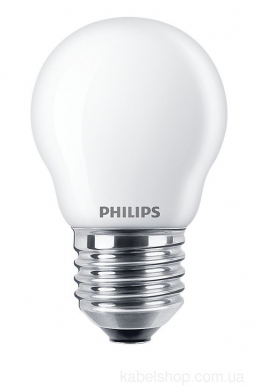 Лампа CLA LEDLustre ND 4.3-40W P45 E27 FR Philips                                                                                                                                                                                                         