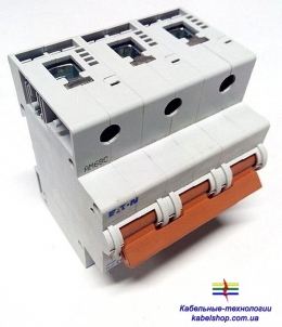 Автоматический выключатель 3-полюс. PLHT-B63/3 Moeller-EATON ((CD))(248029-)3/63
