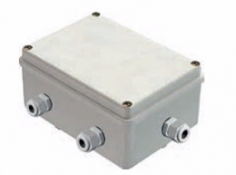 Коробка КМ41331 распаячная для о/п 150х110х85 мм IP55 (RAL7035, гермовводы PG11 5 шт)                                                                                                                                                                     