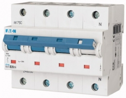 Автоматический выключатель 3+N-полюс.   PLHT-C20/3N   Moeller-EATON(CD)(248059)