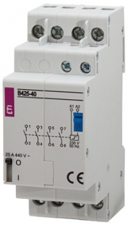Контактор импульсный RBS 425-40 230V AC 25A (4Н.О.,AC1)                                                                                                                                                                                                   