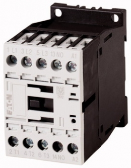 Силовой контактор 15,5A [AC-3], вспомог.конт. 1NO DILM15-10(24VDC) Moeller-EATON ((MJ))(290073-)