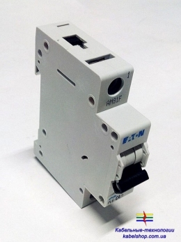 Автоматический выключатель 1-полюс. PL6-C50/1 Moeller-EATON ((CM))(286538-)1/50