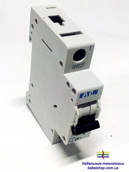 Автоматический выключатель 1-полюс. PL6-C32/1 Moeller-EATON ((CM))(286536-)1/32