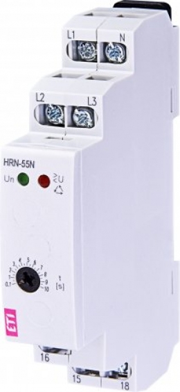 Реле контроля послед. и обрыва фаз HRN-55N  3x400/230AC (3F, 1x8A_AC1) с нейтралью                                                                                                                                                                        