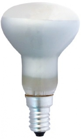 Рефлекторная лампа матовая R50 60Вт Е14