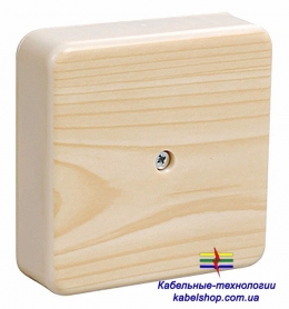 Коробка КМ41219-04 расп. для о/п 100х100х29 сосна (с к/гр.)