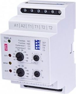 Термостат TER-4 230V (2x16A_AC1)                                                                                                                                                                                                                          