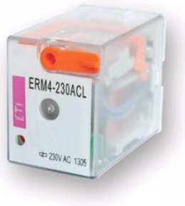 Реле электромеханическое ERM4-230ACL 4p                                                                                                                                                                                                                   