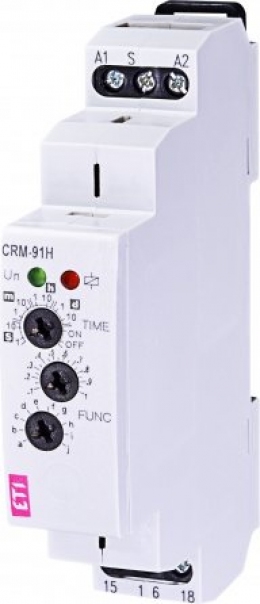 Многофункциональное реле времени CRM-91H 230V (1x16A_AC1)                                                                                                                                                                                                 