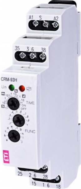Многофункциональное реле времени CRM-93 H UNI 12-240V AC/DC (3x8A_AC1)                                                                                                                                                                                    