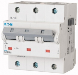 Автоматический выключатель 3-полюс. PLHT-C80/3 Moeller-EATON ((CD))(248039-)3/80