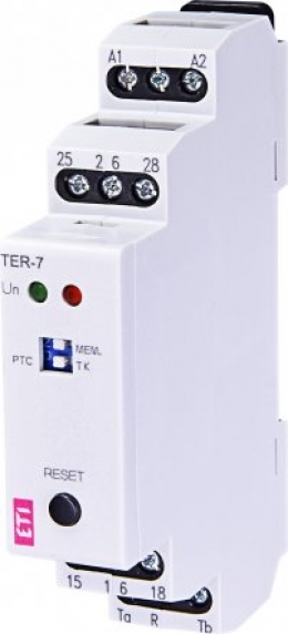 Термостат контроля температуры обмотки двигателя TER-7 (использует термистор)                                                                                                                                                                             