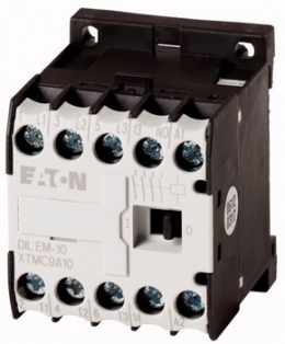 Силовой контактор AC-3/400 В:4кВт 3-полюс. DILEM-10(230V50HZ,240V60HZ)  (MJ)(051786-)
