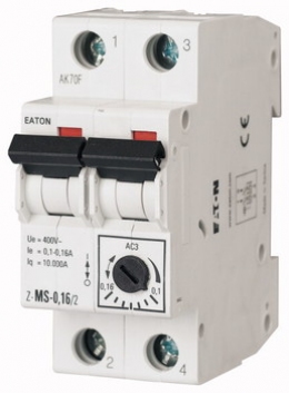 Автомат защиты двигателей 2-полюс.   Z-MS-2,5/2   Moeller-EATON(CE)(248395)