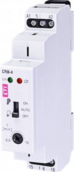 Реле управления лестничным освещением CRM-4 230V                                                                                                                                                                                                          